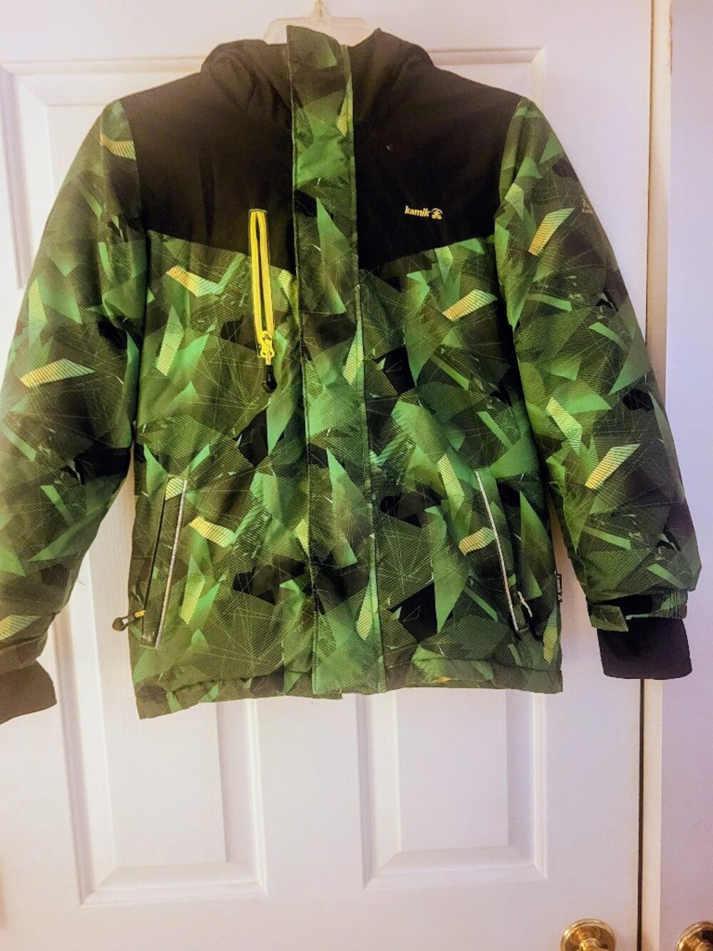 Boys size 10 Kamik winter jacket.